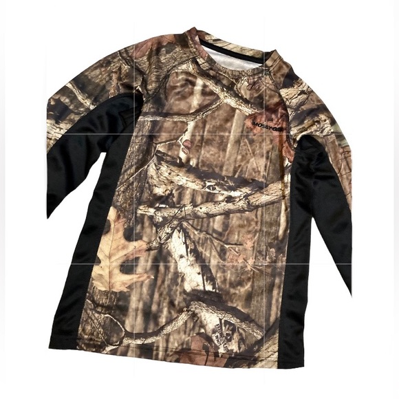 Mossy Oak Camouflage Activewear Long Sleeve Shirt - Picture 5 of 6